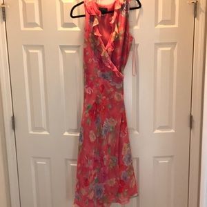 Vintage Lauren by Ralph Lauren Silk Wrap Dress